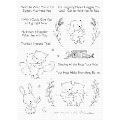 My Favorite Things Clear Stamps - Hugs Make Everything Better